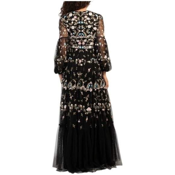 MAC DUGGAL Long Sleeve Embellished Gown - Picture 3 of 3
